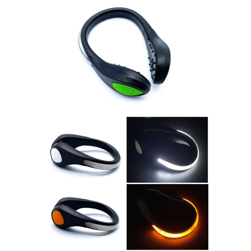 Cycling Gear And Equipment - Nowy świecący klips do butów LED