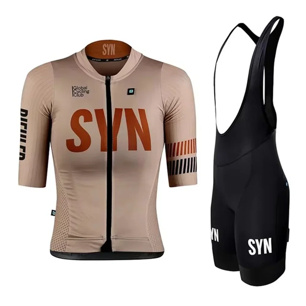 Cycling Bib Shorts - Letni Zestaw Kolarski Damski SYN Team: