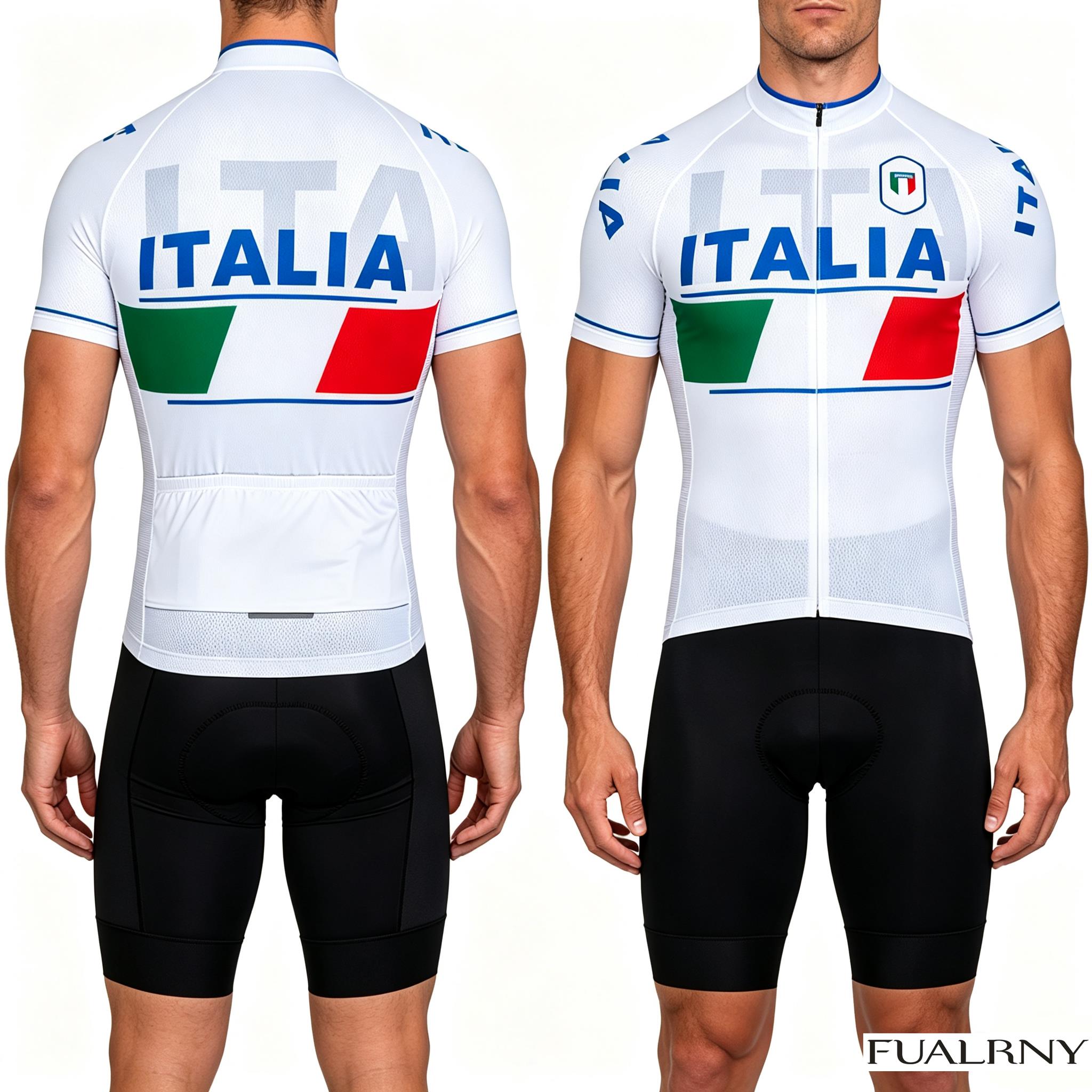 Zestaw kolarski na lato ITALIA – Cycling Bib Shorts recenzja i cena