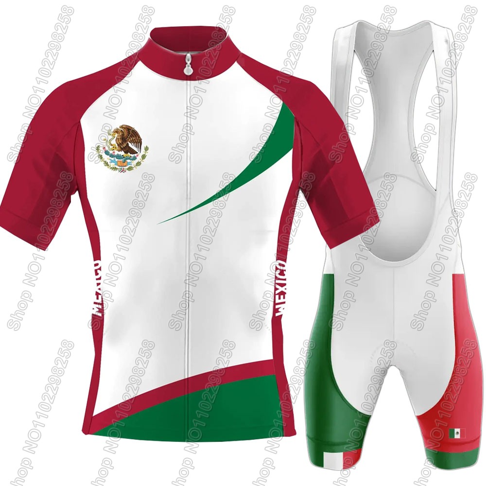 2025 Meksykańska drużyna kolar – Cycling Bib Shorts recenzja i cena