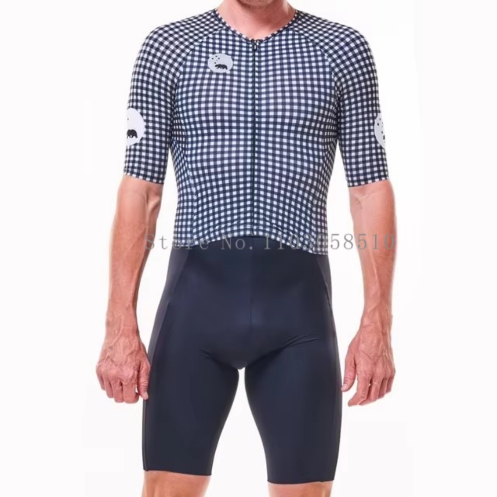 Kombinezon triathlonowy męski  – Cycling Gear Jersey recenzja i cena